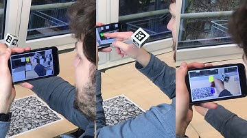 ARPen: Mid-Air Object Manipulation Techniques for a Bimanual AR System with Pen & Smartphone