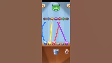 Tangle Fun 3D Puzzle Game level 71 Solved