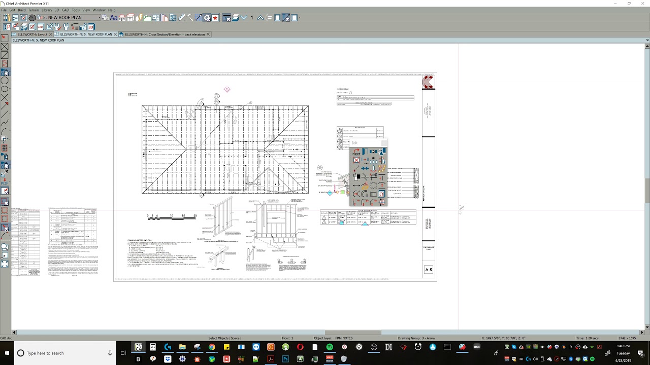 chief architect x9 layout template