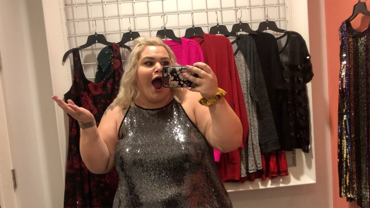 Plus size torrid in store try on youtube