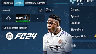EA SPORTS FC 24 (PPSSPP) ISO ✅ FiFA 24 PPSSPP/PSP Android