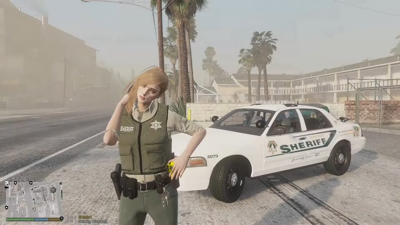 Gta 5 Lspdfr Playing As A BLAINE COUNTY Female Sheriff - Paleto Bay ...