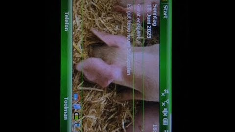 Windows Mobile 6.1 Querformat (HTC touch 3g)