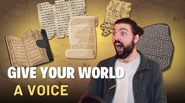 How to Create a D&D Language in 5 Minutes!!!