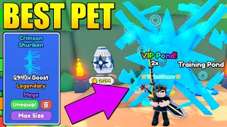 THE BEST PET in Fishing Frenzy Simulator (Roblox) Strongest Pet in Roblox Fishing Frenzy Simulator