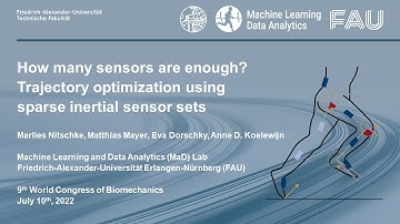 Reconstructing gait with sparse inertial sensor sets @WCB2022 by Marlies Nitschke