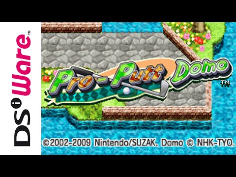 [DSiWare] Pro-Putt Domo (2009) Longplay