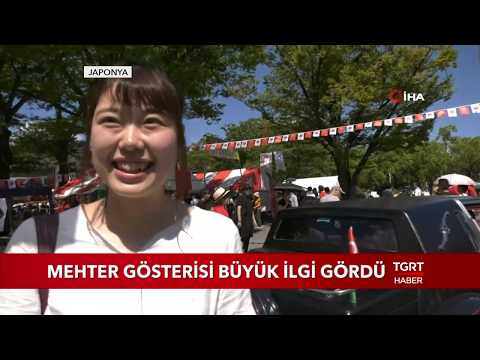 Japonya'da Mehter Gösterisi Büyük İlgi Gördü