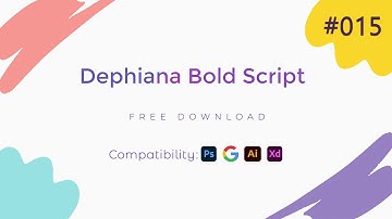 Dephiana Bold Script Font Free Download