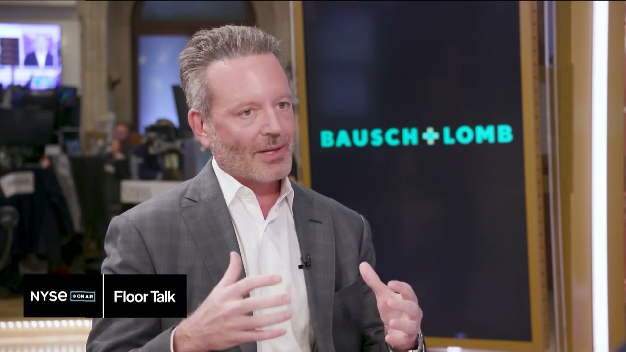 Bausch + Lomb CEO Brent Saunders Says Firm Seeing Results from New Innovations