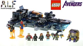LEGO Marvel 76153 Avengers Helicarrier - Lego Speed Build Review