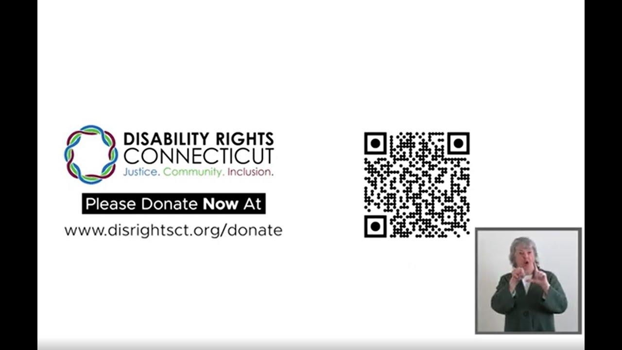 Insta Caption For Disability Rights This is Disability Rights Connecticut... (Open Captions) - YouTube
