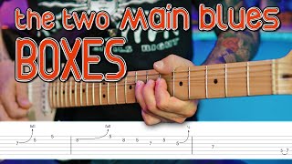 These BLUES BOXES are SO IMPORTANT! BLUES LICKS with TABS