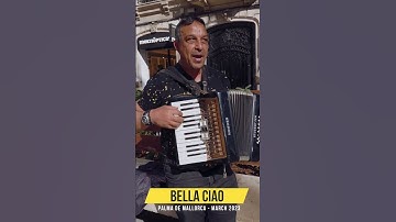 Thumbnail of Bella Ciao song by accordion music player and singer #shorts #bellaciaocover #bellaciao #accordion