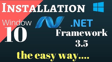 Enable & Install Net framework 3.5 Offline in Windows 10 | 8 | 8.1 Easy Way