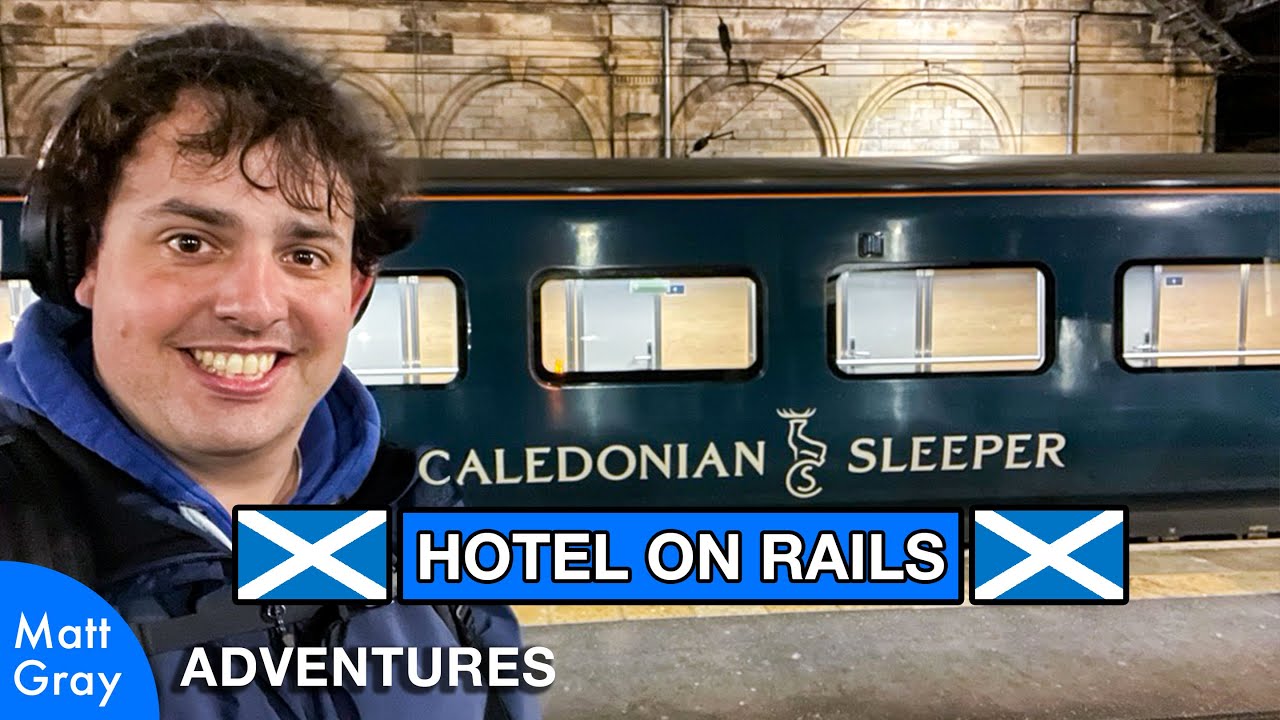 Youtube Thumbnail Image: 🚄 🛌 I Slept in a Private Bedroom on this Train!