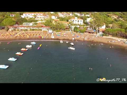 Spiaggia Dell Innamorata Elba 2018 Da Drone Youtube