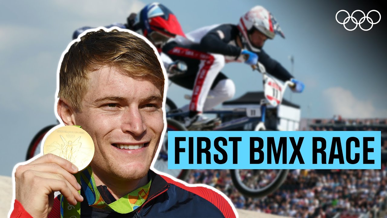 Connor Fields' first Olympic race! 🚴‍♂️