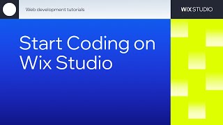 How to Start Coding on Wix Studio