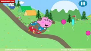 Peppa Versus Daddy Pig's Muddy Puddle Jump Competition iOS Game Games for Kids screenshot 4