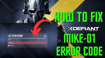How To Fix MIKE-01 Error In XDefiant Game | PC & PlayStation Users | #XDefiant