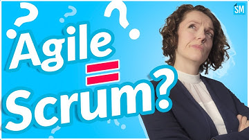 Are Agile and Scrum the same thing? #scrum #agile #scrummaster