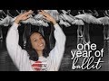 ONE YEAR OF BALLET