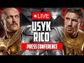LIVE 🥊 Oleksandr Usyk vs. Rico Verhoeven • FINAL PRESS CONFERENCE | DAZN Boxing