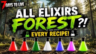 🔥 ALL ELIXIRS Explained! 🧪 How to Craft Every Elixir | 7 Days to Live | ROBLOX