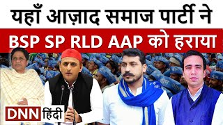 UP PANCHAYAT POLLS 2021 - यहां AZAD SAMAJ PARTY ने BSP, SP, RLD, AAP को हराया | किसका बनेगा अध्यक्ष?