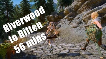 Skyrim Ultrawide - From Riverwood to Riften Unedited
