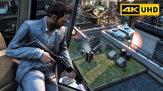 Helicopter Mission | Chapter 2 | Ultra High Graphics Gameplay [4K 60Fps Uhd] Max Payne 3