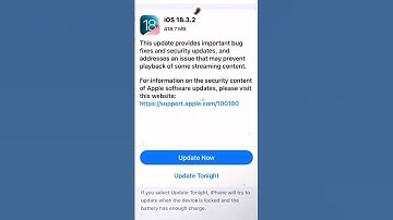 iOS 18.3.2  #ios18  #ios  #shorts