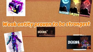 Weak entity proven to be the strongest (Roblox Doors)