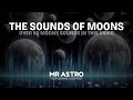 Moons sounds in our solar system