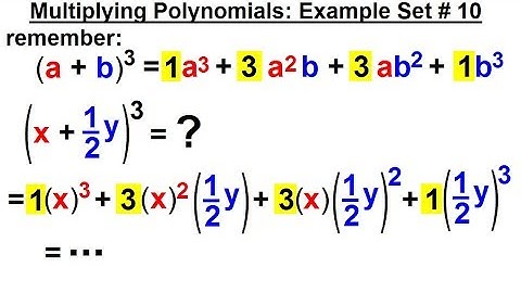 Algebra - Ch. 5: Polynomials (28 of 31)  Multiplying Polynomials: Example Set #10