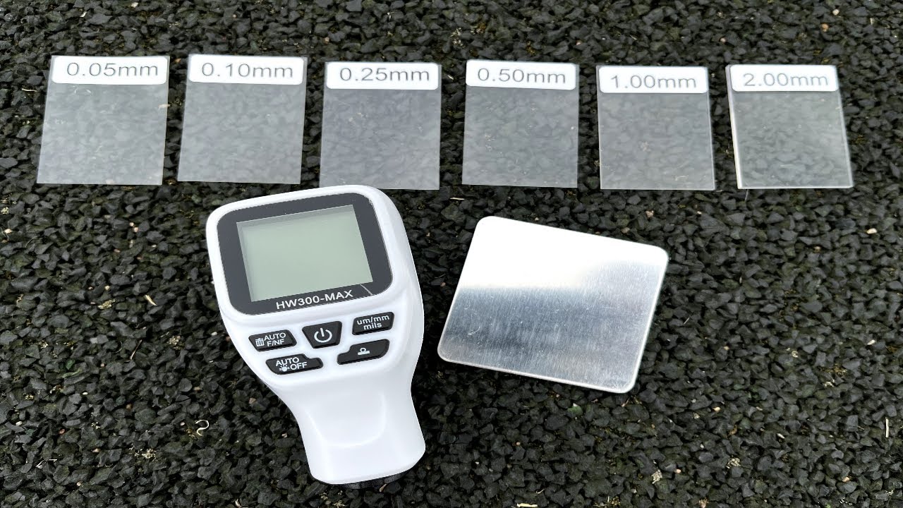 Калибровка HW300-MAX Толщиномер - YouTube