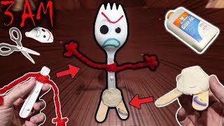 Do Not Make Your Own Forky Toy At 3 Am it Came To Life