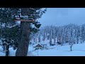 EVENING VIEW OF GULMARG |GULMARG SNOW || SNOWFALL GULMARG