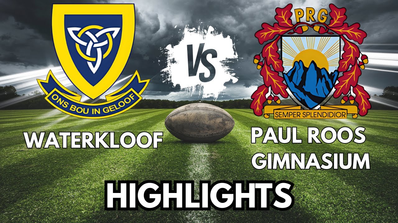 HIGHLIGHTS Noord Suid Rugby 2024: Waterkloof vs Paul Roos Gimnasium ...
