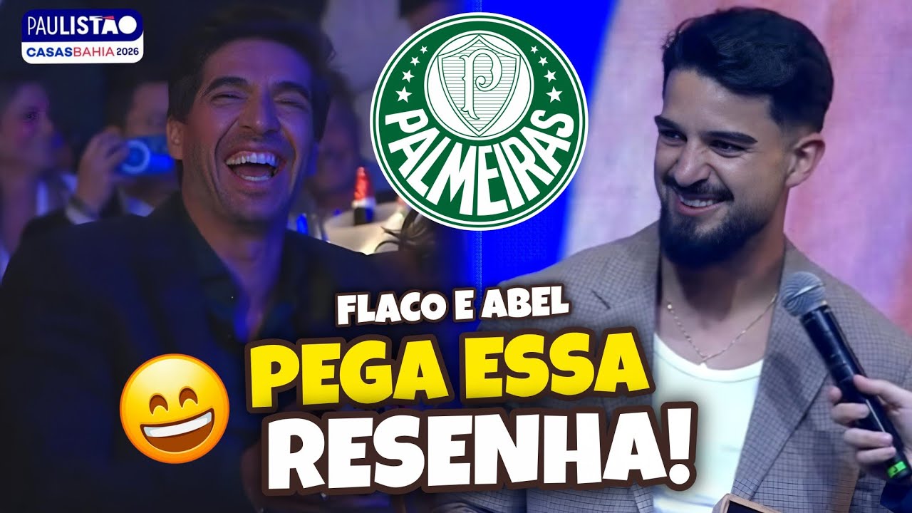 VEJA O QUE ACONTECEU NA PREMIAÇÃO DO PAULISTÃO, FLACO E ABEL FERREIRA!