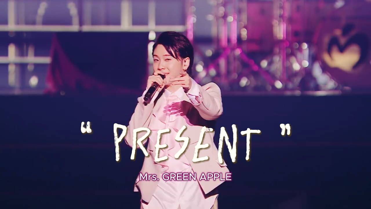 ENG SUB] Mrs. GREEN APPLE - PRESENT (English & Japanese Ver.) Live