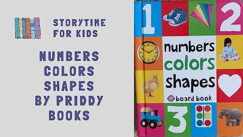 Numbers, Colors, Shapes, from Priddy Books @storyt...