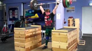 Push press 140kg
