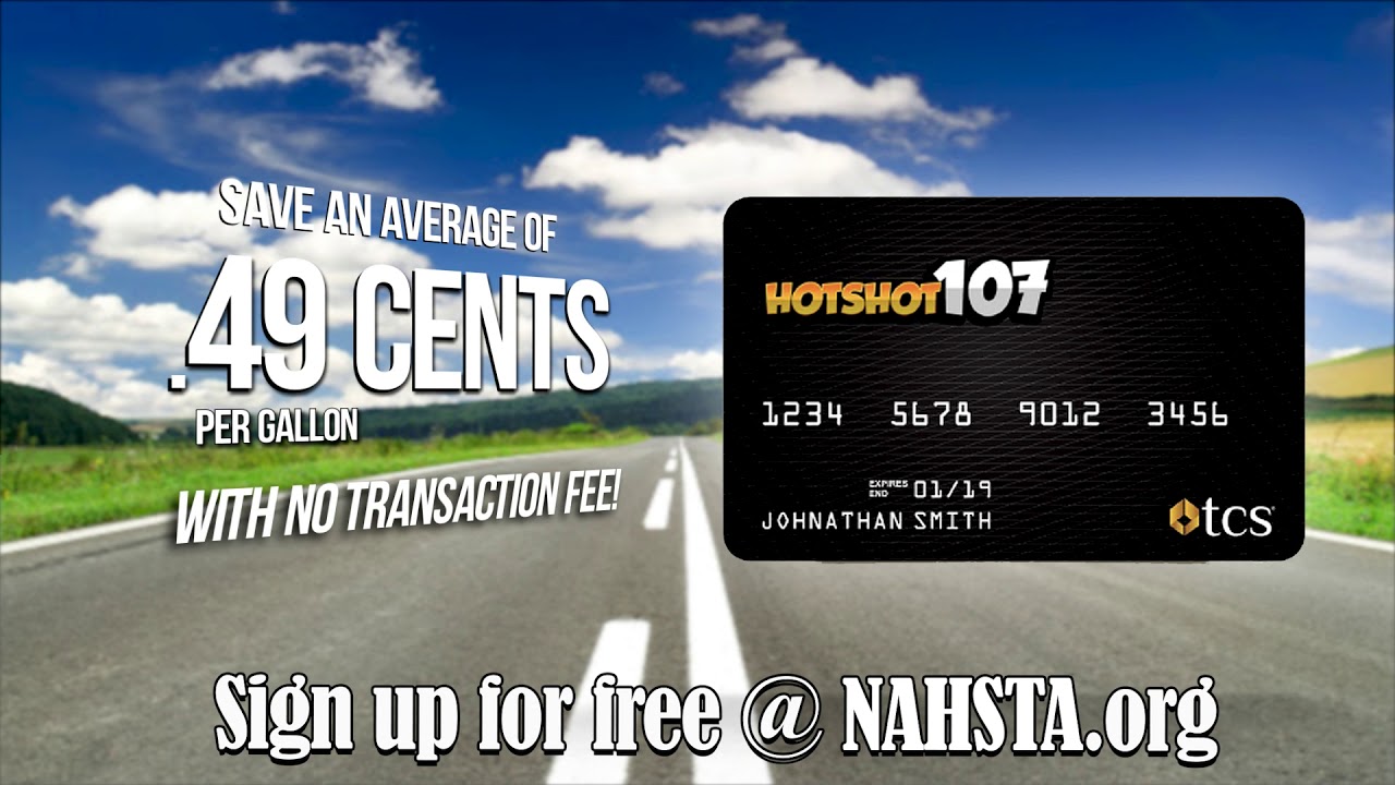 Hot Shot 107 Fuel Card YouTube