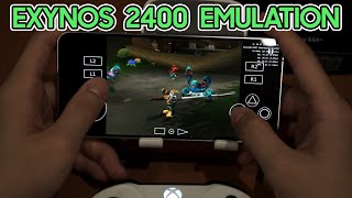 Emulation test - Samsung Galaxy S24+ with Exynos 2400