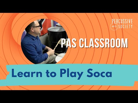 Learn to Play a Soca Groove from the PAS Classroom with Ryan Lewis