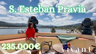 👉🏻VENDIDO 👉🏻Atico Modernista 💎 terraza S. Esteban Pravia #casaenventa #vistas #asturias
