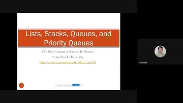 CSE260 Computer Science B Honors: Java Collections Framework 1: Collections, Lists, Stacks, Queues