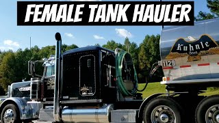 FEMALE TANKER HAULER! (KUHNLE BROTHERS TRUCKING)!